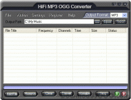 ! MP3 OGG Converter screenshot